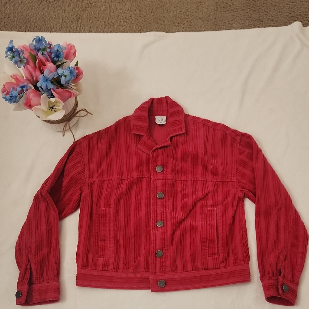 Red Corduroy Jacket